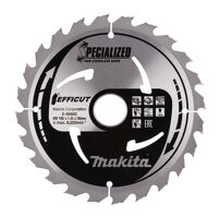 Kotouč pilový dřevo Efficut 185x30mm 24Z Makita E-08682