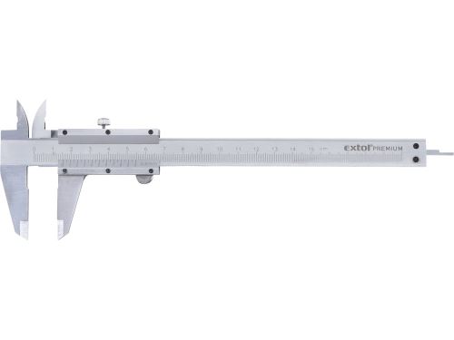 Měřítko posuvné (posuvka) Extol 3425 kovové, 0-150mm, rozlišení ± 0,05mm