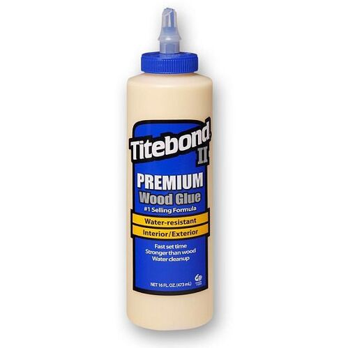 Lepidlo na dřevo Titebond 123-5004 II Premium D3, 473ml