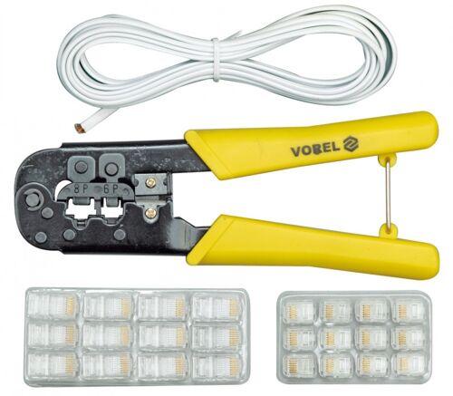 Kleště Vorel 45503 konektorové + kabel 2,5m