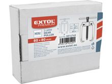Stahovák dvouramenný Extol 8816748, kovaný - mini, rozpětí 80mm, hloubka 80mm (1)