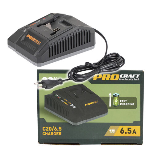 Nabíječka pro 20V Li-ion baterie Procraft Industrial C20/6