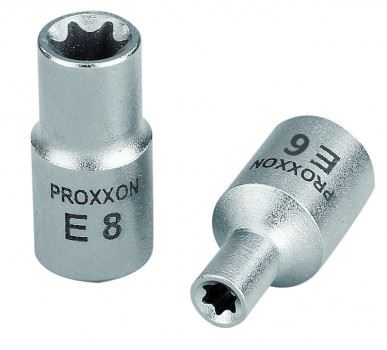 Hlavice Proxxon 23624 nástrčná vnitřní Torx 3/8", TX E18