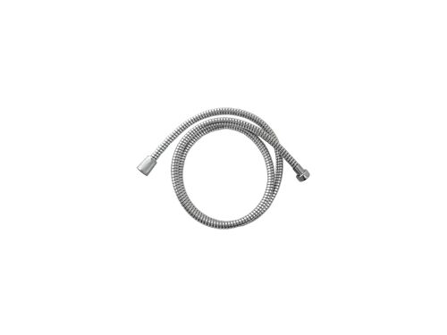 Hadice sprchová Viking 630229, černo/stříbrná, 150cm, rotační, PVC