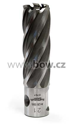 Jádrový vrták 21mm, hloubka 50mm, upínání Weldon 19