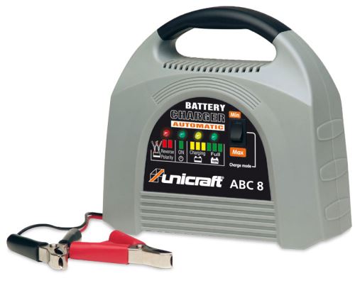 Nabíječka autobaterií Unicraft ABC 8 6850200, 12V, 4A