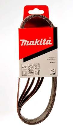 Pás Makita P-36675, P40, 30x533, tkaninový brusný, 5ks