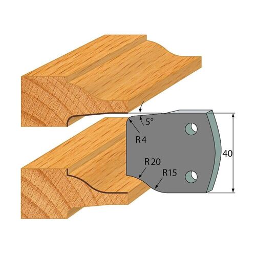 Pár omezovačů IGM F027-100, 40x4mm SP