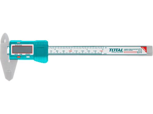 Měřítko digitální posuvné plastové TOTAL TMT331501, 150mm