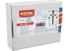 Stahovák dvouramenný Extol 8816741, kovaný - mini, rozpětí 60mm, hloubka 50mm (1)