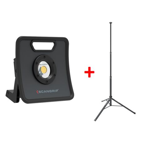 Elektrické LED světlo Scangrip NOVA 4K 49.0442 + stojan TRIPOD 2m, 4000 lumenů