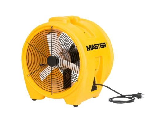 Mobilní axiální ventilátor Master BL8800, průměr 400 mm, průtok vzduchu 7800 m3/hod.