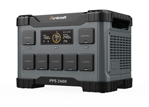 Nabíjecí stanice Unicraft PPS 2400, kapacita 2150 Wh
