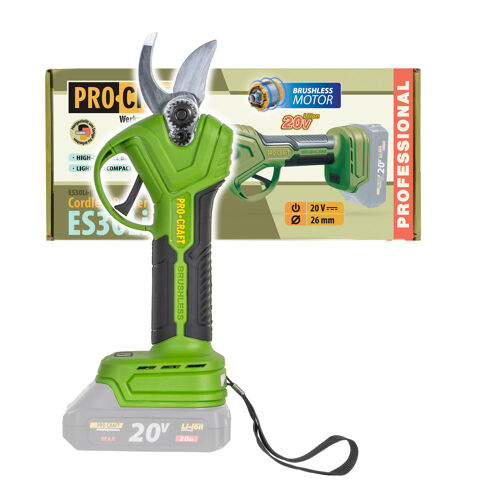 Aku nůžky na větve Procraft ES30Libb, bez aku