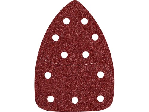 Papíry brusné delta Extol 8803972, suchý zip, bal.10ks, 149x105mm, P80