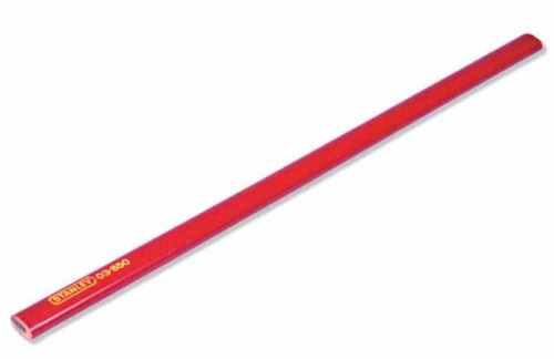 Tesařská a zednická tužka Stanley 1-03-850, tvrdost HB, červená tesařská
