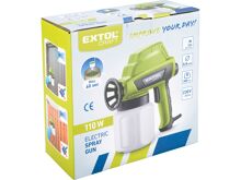 Pistole stříkací Extol 412114 na barvu, 110W (4)