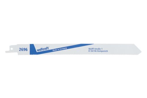 Wolfcraft 2 x šavlové pilové plátky hloubka řezu 1,5 – 4 mm 2696000
