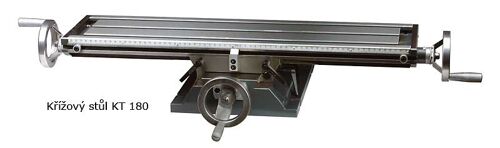 Křížový stůl Optimum KT 210, 730x210 mm