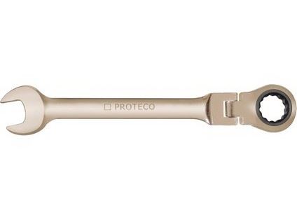 Ráčnový klíč Proteco 42.18-343-018 s kloubem, 18mm