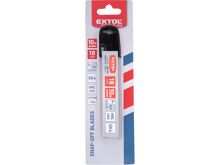 Břity ulamovací do nože, 18mm, 10ks, SK4 Extol 8855092 (2)