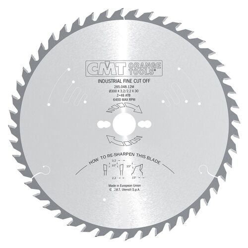 Pilový kotouč 254x2,4x30mm 60zubů pro podélné a příčné řezy, CMT C29406010M
