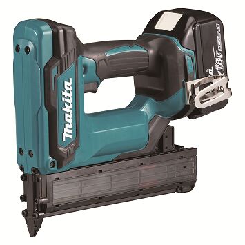 Aku hřebíkovačka Makita DFN350RFJ Li-ion 18V, 2x3,0Ah pro kolářské hřebíky, Makpac