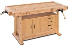 Truhlářská hoblice Holzkraft HB 1701, stůl 1650x610mm (1)