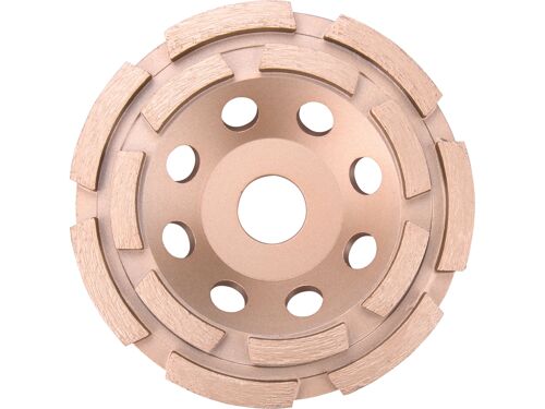 Kotouč diamantový brusný dvouřadý Extol 8703122, 125x22,2mm