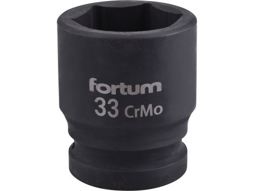 Hlavice Fortum 4703033 nástrčná rázová 3/4", 33mm, L 57mm