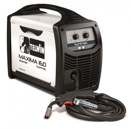 Svařovací zdroj Telwin MAXIMA 160 pro svařování v ochranné atmosféře trubičkový drátem, 150A, 230V