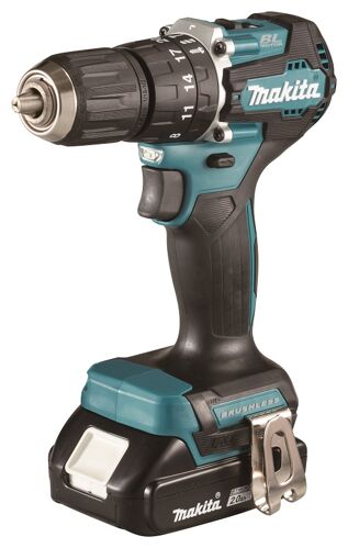Aku bezuhlíkový příklepový šroubovák Makita DHP487RAJ, Li-ion LXT 18V, 2x2,0 Ah