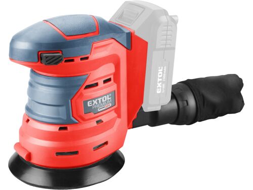 Bruska excentrická aku Extol 8891847, 125mm, SHARE20V Li-ion, bez aku