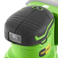 Excentrická aku bruska Procraft PX20BLbb, 20V, 125mm, bez aku (8)