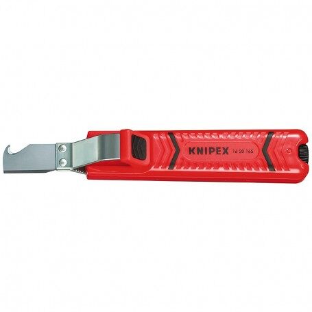 Nůž na kabely s háčkem Knipex 1620165SB