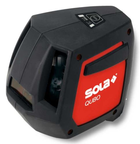 Křížový laser Sola Qubo Professional Set 71014501, 5,2Ah, Li-ion, dosah 80m