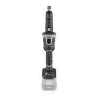 Aku přímá bruska Procraft industrial DG20A-BB, bez aku (5)