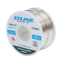 XTline XT10940 pájecí cín bezolovnatý 1mm / 100g (1)