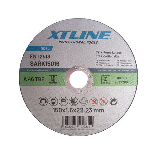 Kotouč řezný na ocel 150x2,0mm XTline SARK15020