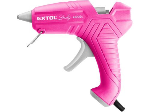 Pistole tavná lepící Extol 422004, průměr 11mm, 40W, růžová