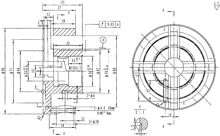 Čtyřčelisťové sklíčidlo Profi M33×3,5, Holzstar 5931054 (3)