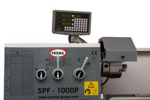 Soustruh na kov s digitálním odměřováním Proma SPF-1000P, 400V, 4kW (5)