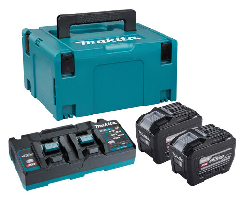 Sada Li-ion XGT 40V 2xBL4080H + DC40RB + Makpac Makita PSKGPE2J