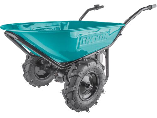 Kolečko dvoukolák s převodovkou aku SHARE20V, 260kg, 100l, Extol 8791941, bez aku