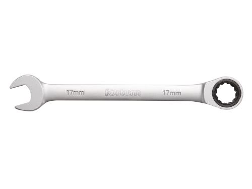 Klíč ráčnový očkoplochý Fortum 4720118, 72 zubů, 18mm, L 235mm