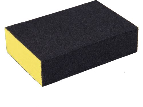 Extol 8803664 brusná houba, 100x70x25mm, P100, čtyřstranná, korund