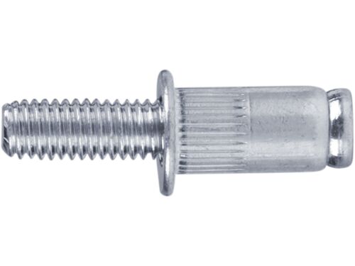 Fortum 4770675 šrouby nýtovací ocelové sada 50ks, M5x12mm