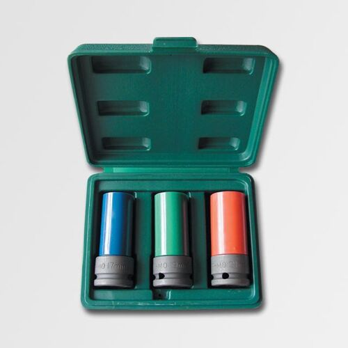 Honiton H1803 sada úderových 1/2" hlavic na kola 17,19,21