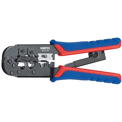 Lisovací kleště Knipex 975110 pro konektory Western, 190mm