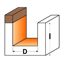 Dlabací a srovnávací fréza CMT C90119011, D19x19 S=8 HM (1)